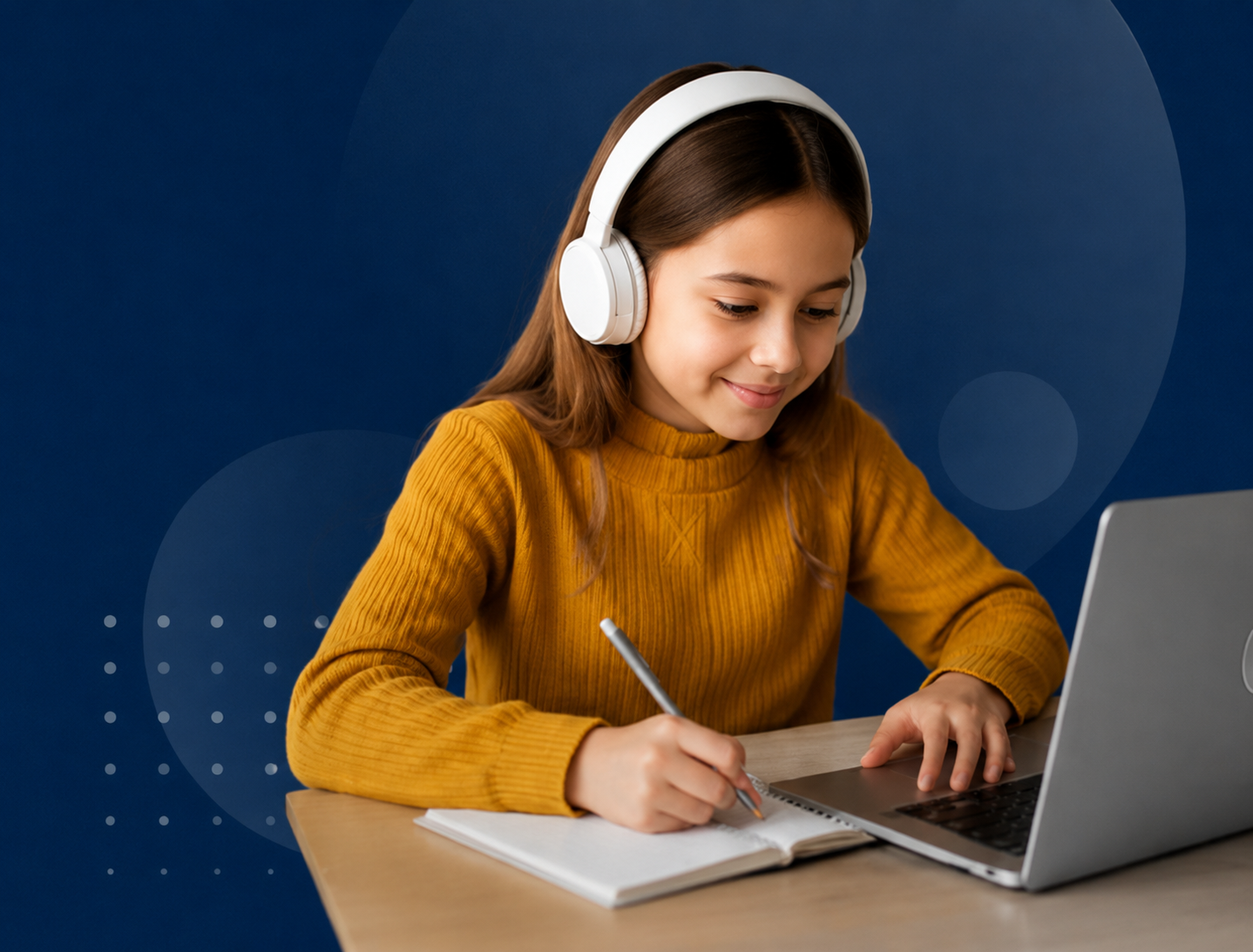 Student learning online